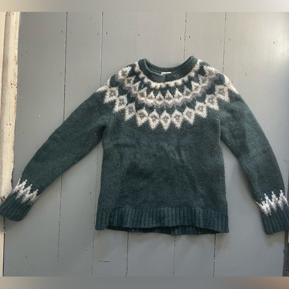 47. LL Bean Wool Sweater